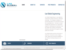 Tablet Screenshot of laoglobal.com